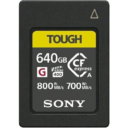 Sony 640GB CEA-G series CF-express Type A cena un informācija | Atmiņas kartes fotokamerām | 220.lv