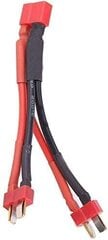 1 шт. параллельный T-Deans кабель вилка для мужских и женских разъемов для RC LiPo батареи цена и информация | Smart устройства и аксессуары | 220.lv