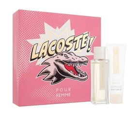 Набор для женщин Lacoste Pour Femme, парфюм EDP 50 мл + лосьон для тела 50 мл цена и информация | Женские духи | 220.lv