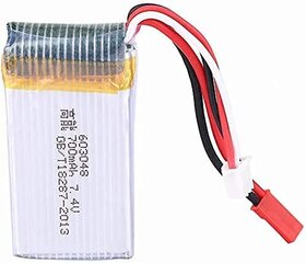 1 gabals uzlādējams Lipo akumulators (7.4V 700mAh) MJX X600 kvadrikopteram Rc Drone cena un informācija | Smart ierīces un piederumi | 220.lv