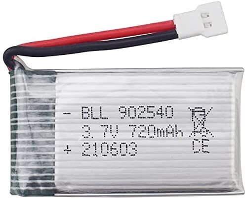 4 gabali uzlādējams lipo akumulators (3.7v, 720mAh Lipo) Rc kvadrikoptera droniem Syma X5 X5C X5SC X5SW, Cheerson CX-30W, Skytech M68, Wltoys F949 цена и информация | Smart ierīces un piederumi | 220.lv