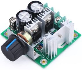 13KHz PWM DC контроллер скорости двигателя 12-40V 10A цена и информация | Smart устройства и аксессуары | 220.lv