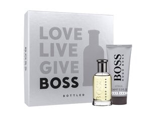 Комплект Hugo Boss Boss Bottled для мужчин: туалетная вода EDT, 50 мл + гель для душа, 100 мл цена и информация | Мужские духи | 220.lv