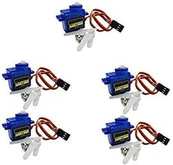 5 gabali Micro Servomotor 9G RC helikoptera lidmašīnas lidmašīnas laivas kontroles roboti Mini Servo цена и информация | Smart устройства и аксессуары | 220.lv