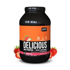 QNT Delicious Whey Protein Клубника 908г цена и информация | Протеин | 220.lv