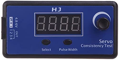 1 gabals HJ digitālais servo, ESC konsekvences testeris ātruma kontrolieris (3 režīmi, sinhronizēta 4 servo izvades kontrole) RC modeļiem cena un informācija | Smart ierīces un piederumi | 220.lv