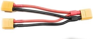 XT60 spraudņa savienotāja kabeļa adapteris paralēlajam akumulatora savienotājam 14Awg kabelim Rc Lipo (no 2 uz 1 ) цена и информация | Smart устройства и аксессуары | 220.lv