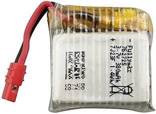 1 gab. 3.7V 380mAh Li-Po rezerves akumulators Syma X21 X21W kvadrikopteram RC dronam cena un informācija | Smart ierīces un piederumi | 220.lv