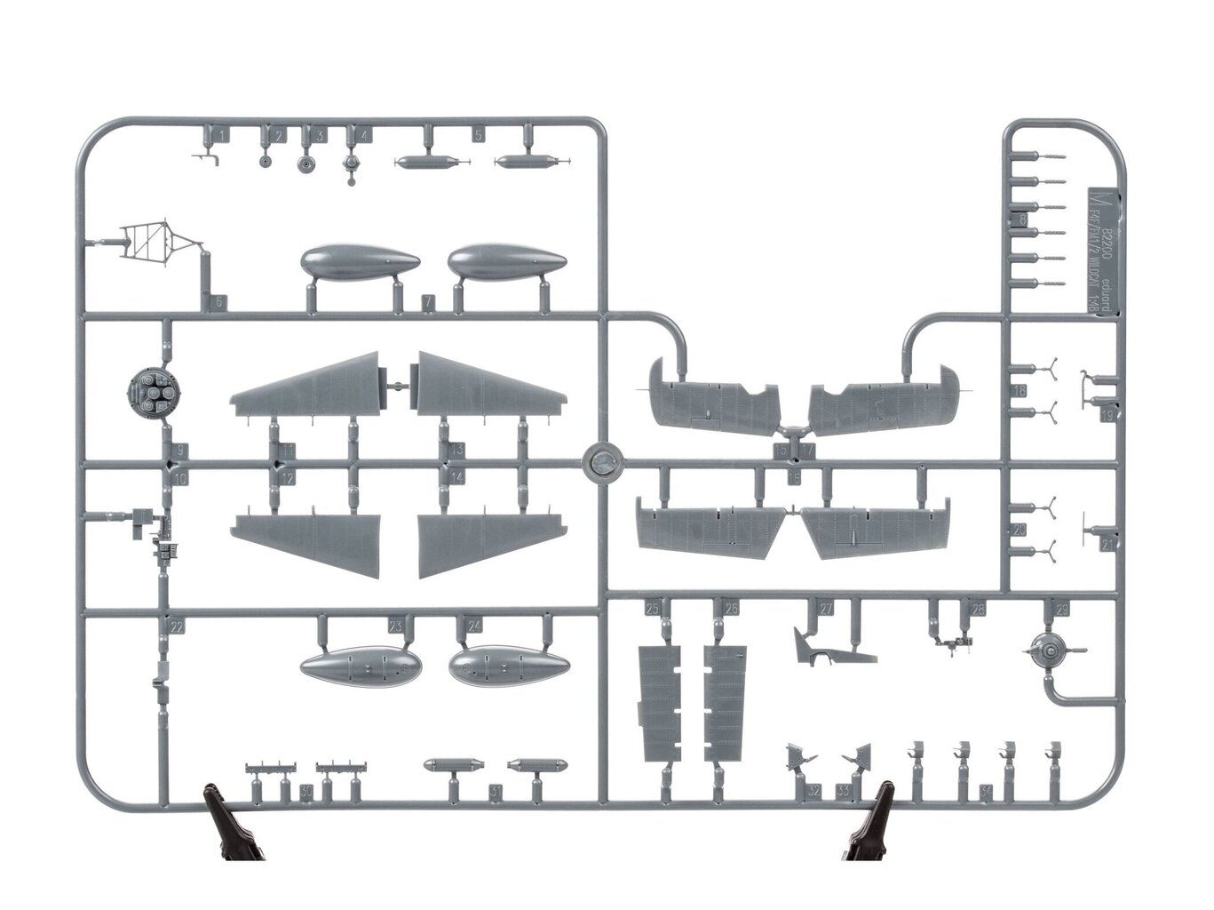 Eduard - Grumman F4F-4 Wildcat early ProfiPACK Edition, 1/48, 82202 cena un informācija | Konstruktori | 220.lv