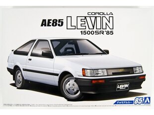 Aoshima - Toyota AE85 Corolla Levin 1500SR '85, 1/24, 05593 cena un informācija | Konstruktori | 220.lv