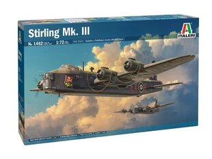 Italeri - Stirling Mk. III, 1/72, 1462 цена и информация | Конструкторы и кубики | 220.lv