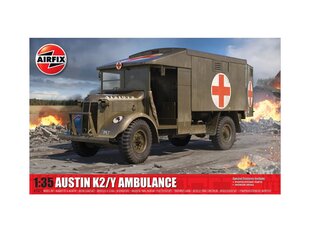 Airfix - British Army Austin K2/Y Ambulance, 1/35, A1375 цена и информация | Конструкторы и кубики | 220.lv