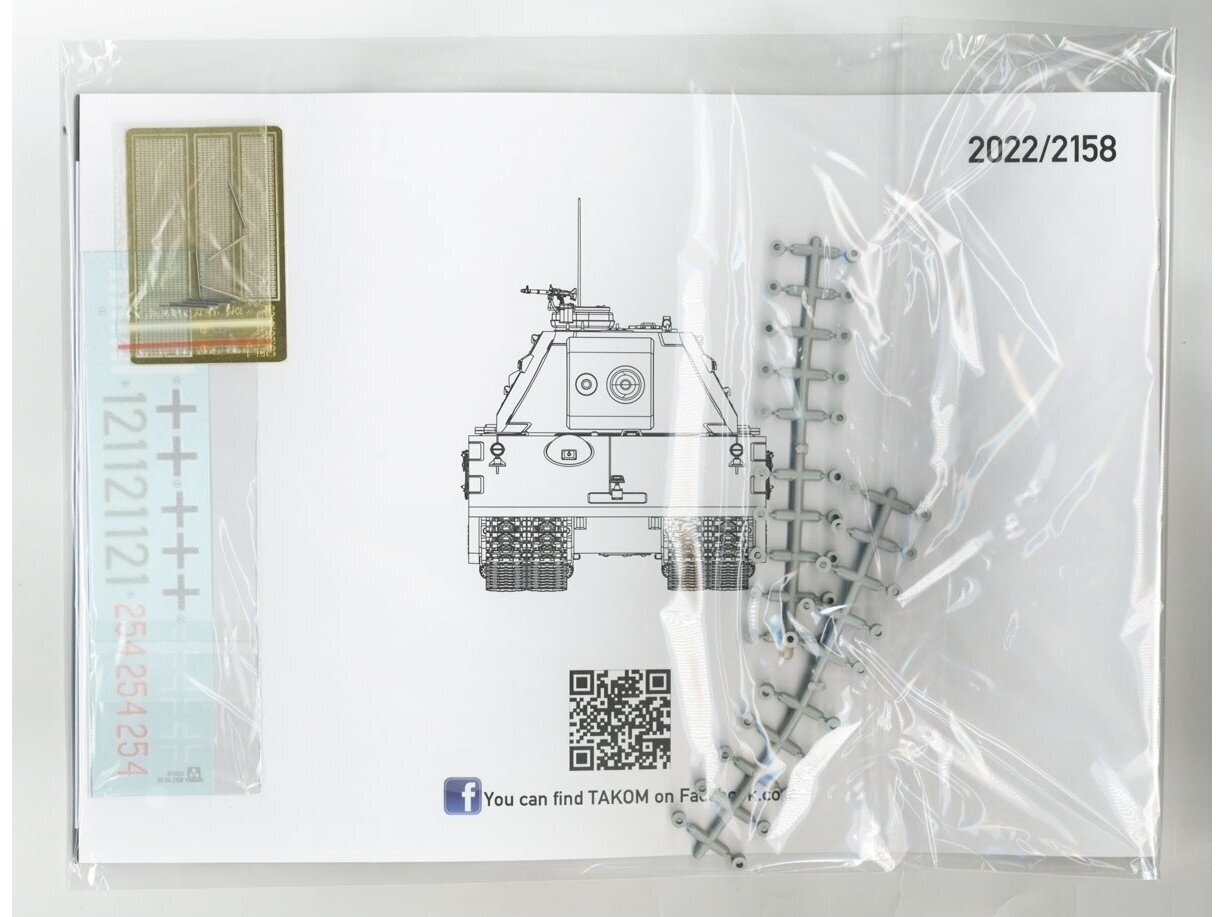 Takom - VK.168.01 (P), 1/35, 2158 цена и информация | Konstruktori | 220.lv