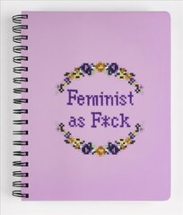 Feminist as F*ck Notebook cena un informācija | Pašpalīdzības grāmatas | 220.lv
