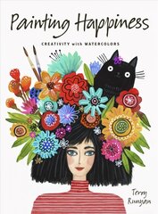 Painting Happiness: Creativity with Watercolors цена и информация | Книги об искусстве | 220.lv