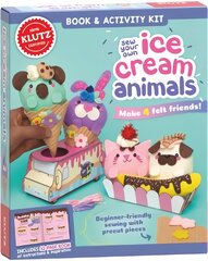 Sew Your Own Ice Cream Animals (Klutz) cena un informācija | Grāmatas pusaudžiem un jauniešiem | 220.lv