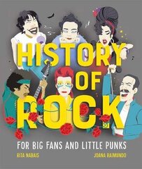 History of Rock: For Big Fans and Little Punks cena un informācija | Grāmatas pusaudžiem un jauniešiem | 220.lv