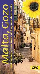 Malta, Gozo and Comino Guide: 60 long and short walks with detailed maps and GPS; 3 car tours with pull-out map 8th Revised edition цена и информация | Путеводители, путешествия | 220.lv
