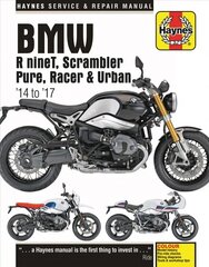 BMW R nineT ('14 to '17): 2014 to 2018 цена и информация | Путеводители, путешествия | 220.lv