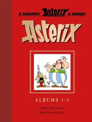 Asterix Gift Edition: Albums 1-5: Asterix the Gaul, Asterix and the Golden Sickle, Asterix and the Goths, Asterix the Gladiator, Asterix and the Banquet cena un informācija | Grāmatas pusaudžiem un jauniešiem | 220.lv