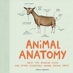 Animal Anatomy: (Funny Animal Books, Funny Anatomy Books, Humor Books for Adults) цена и информация | Энциклопедии, справочники | 220.lv