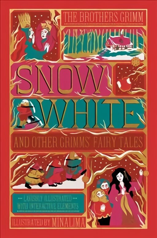 Snow White and Other Grimms' Fairy Tales (MinaLima Edition): Illustrated with Interactive Elements cena un informācija | Fantāzija, fantastikas grāmatas | 220.lv