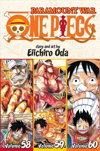 One Piece (Omnibus Edition), Vol. 20: Includes vols. 58, 59 & 60, 58, 59, 60 cena un informācija | Fantāzija, fantastikas grāmatas | 220.lv