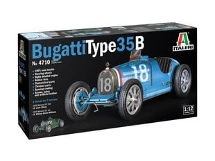 Italeri - Bugatti Type 35B, 1/12, 4710 cena un informācija | Konstruktori | 220.lv
