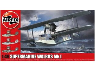 Airfix - Supermarine Walrus Mk.I, 1/48, A09183 cena un informācija | Konstruktori | 220.lv