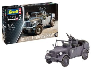 Revell - Einheits-PKW Kfz.4, 1/35, 03339 цена и информация | Kонструкторы | 220.lv