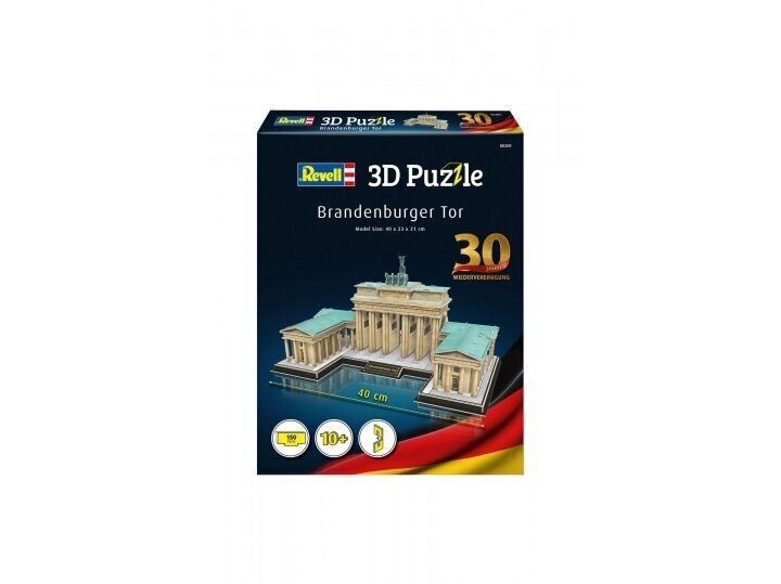 Revell - 3D Puzzle Brandenburger Tor-30th Anniversary German Reunion, 00209 cena un informācija | Puzles, 3D puzles | 220.lv