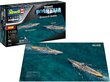 Revell - First Diorama Set - Bismarck Battle dāvanu komplekts, 1/1200, 05668 цена и информация | Konstruktori | 220.lv