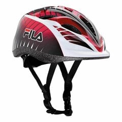 Детский велошлем Fila 60751065 Красный Чёрный XS цена и информация | Шлемы | 220.lv