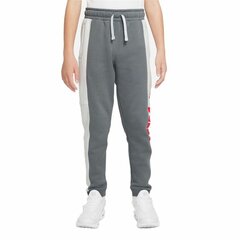 Bērnu Sporta Tērpu Bikses Nike Sportswear Balts Tumši pelēks Zēni S6467280 cena un informācija | Bikses zēniem | 220.lv