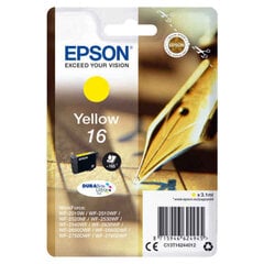 Картридж Epson C13T16244022, желтый цена и информация | Картриджи для струйных принтеров | 220.lv