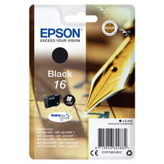 Картридж Epson C13T16214022, черный цена и информация | Картриджи для струйных принтеров | 220.lv