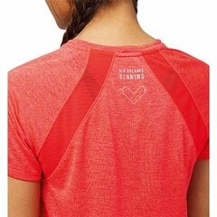 Sieviešu Krekls ar Īsām Piedurknēm New Balance Impact Run Oranžs S6464926 cena un informācija | Sporta apģērbs sievietēm | 220.lv
