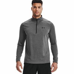 Vīriešu Krekls ar Garām Piedurknēm Under Armour Tech™ ½ Zip Tumši pelēks цена и информация | Мужская спортивная одежда | 220.lv