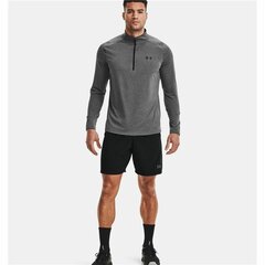 Vīriešu Krekls ar Garām Piedurknēm Under Armour Tech™ ½ Zip Tumši pelēks цена и информация | Мужская спортивная одежда | 220.lv