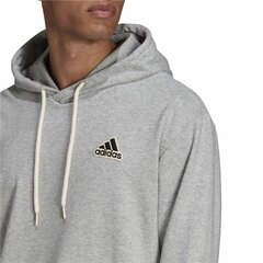 Vīriešu Sporta Krekls ar Kapuci Adidas Essentials Feelcomfy Pelēks S6467026 cena un informācija | Vīriešu jakas | 220.lv