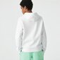 Vīriešu Sporta Krekls ar Kapuci Lacoste Sweatshirt Balts S6462910 цена и информация | Vīriešu jakas | 220.lv