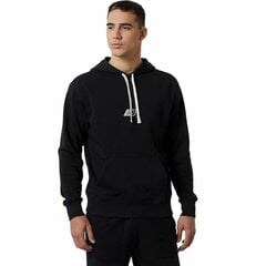 Vīriešu Sporta Krekls ar Kapuci New Balance Essentials Fleece Melns S6462741 cena un informācija | Vīriešu jakas | 220.lv