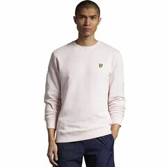 Vīriešu Sporta Krekls bez Kapuča Lyle & Scott V1 Crew Rozā S6468774 cena un informācija | Vīriešu jakas | 220.lv