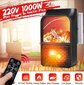 Mini pārnēsājams sildītājs ar LCD ekrānu un pulti, bezvadu цена и информация | Sildītāji | 220.lv