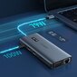 Choetech HUB-M26, USB-C to USB-C / USB-A / HDMI / VGA / AUX / SD / TF gray цена и информация | Adapteri un USB centrmezgli | 220.lv