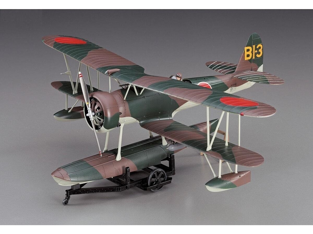 Hasegawa - Nakajima E8N1 Type 95 Reconnaissance Seaplane (Dave) Model 1, 1/48, 19197 cena un informācija | Konstruktori | 220.lv