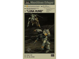 Hasegawa - Humanoid Type Unmanned Interceptor Groserhund `Luna Hund`, 1/20, 64126 цена и информация | Kонструкторы | 220.lv