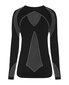 Vīriešu krekls Spaio Thermo Evo (Melns/pelēks) cena un informācija | Termoveļa sievietēm | 220.lv