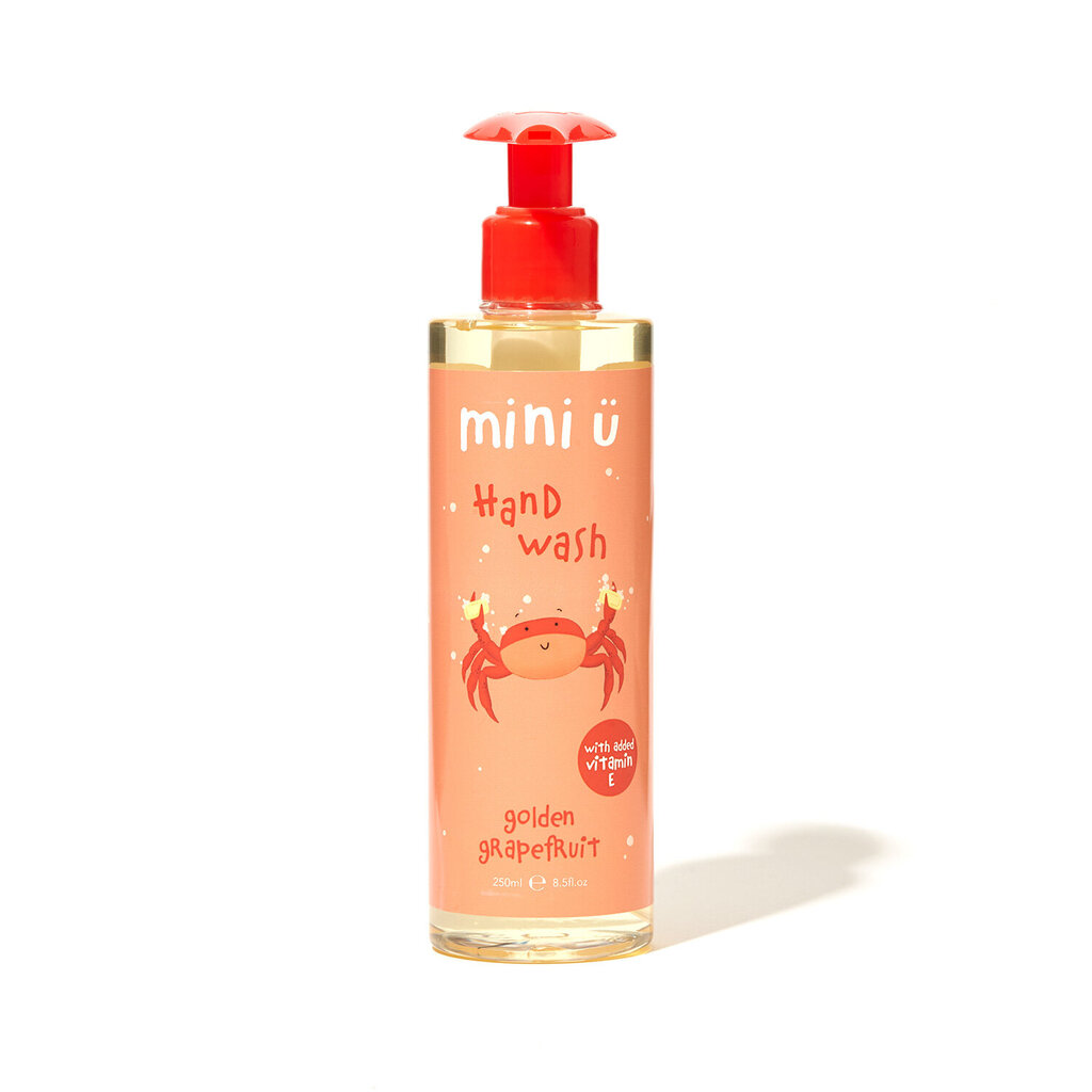 Mini U Golden Grapefruit šķidrās roku ziepes 250ml 0+ mēn. цена и информация | Bērnu kosmētika, līdzekļi jaunajām māmiņām | 220.lv