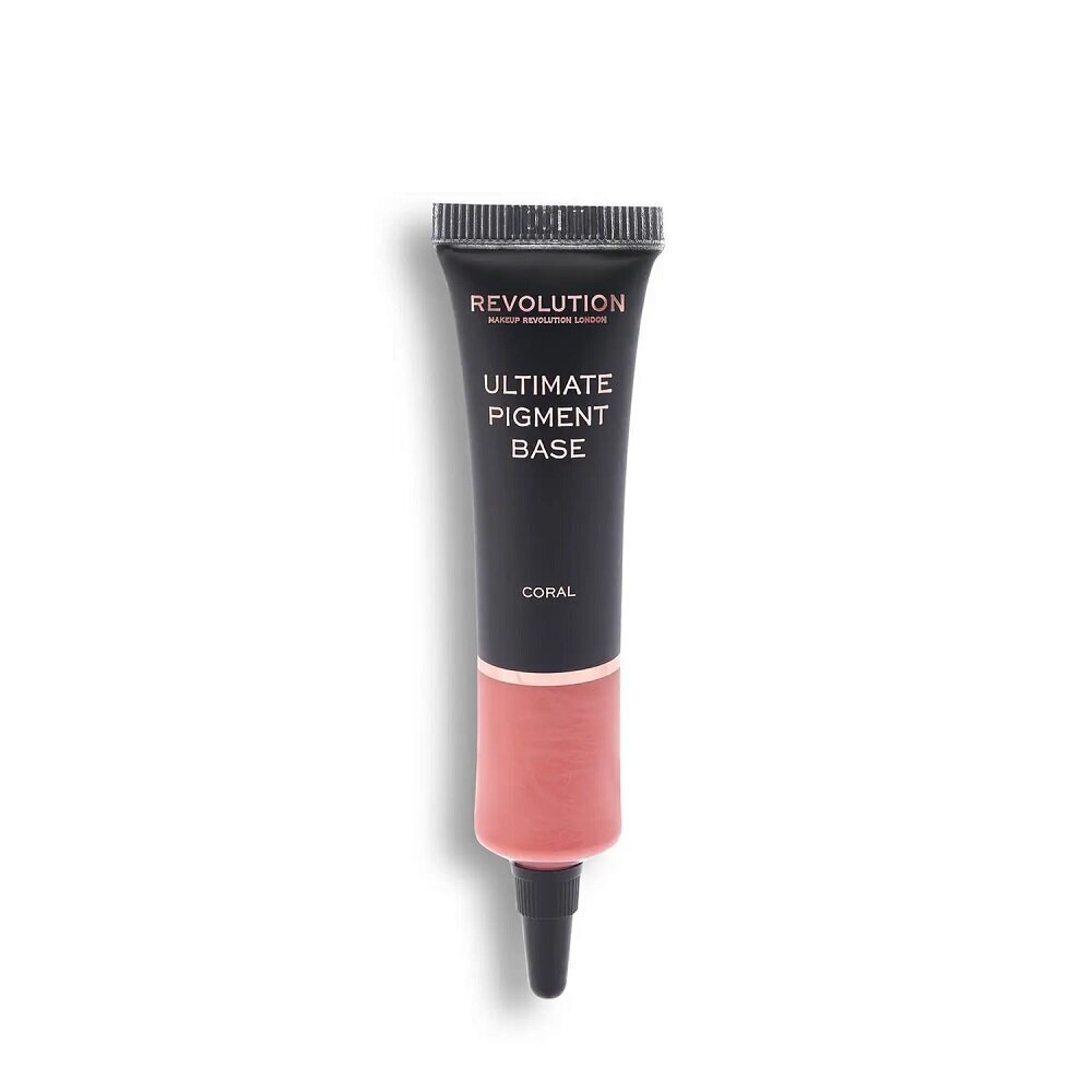 Acu ēnu pamats Revolution Ultimate Pigment Base Eyeshadow Primer Coral, 15 ml цена и информация | Acu ēnas, skropstu tušas, zīmuļi, serumi | 220.lv